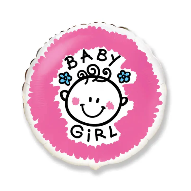 Helium Ballon Ellis Girl 45 cm