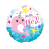 Helium Ballon Narwhal Girl 45 cm