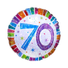 Helium Ballon 70 Verjaardag 45 cm