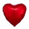 Helium Ballon Rood Hart 90 cm