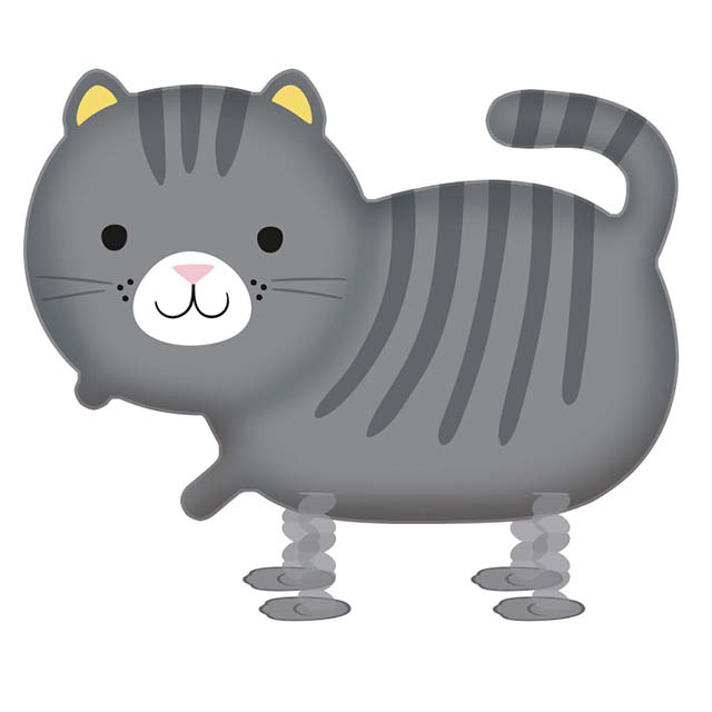 Helium Ballon Lopend Vriendje poes