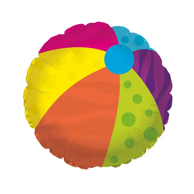 Helium Ballon Strandbal 45 cm