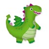 Helium Ballon Groene Draak 70 CM, ballon versturen, ballon per post, greetz, draak, helium ballon, jongens ballon