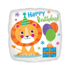 Helium Ballon Happy Birthday Lion 45 cm