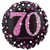 Helium Ballon Happy Birthday 70