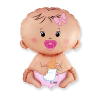 Helium ballon baby meisje