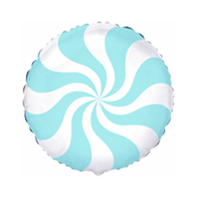 Helium Ballon Candy Blue 45 cm