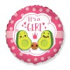 Helium Ballon Avocado Girl 45cm
