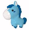 Helium Ballon Baby Paard Blauw 70cm