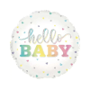 Helium Ballon Hello Baby 45 cm