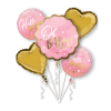 Helium ballonnen boeket meisje