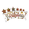 Helium ballon SuperShape Happy Birthday Glitter Banner 70cm