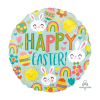 Helium ballon Happy Easter 45cm