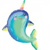 Helium Ballon Happy Narwhal 100 CM