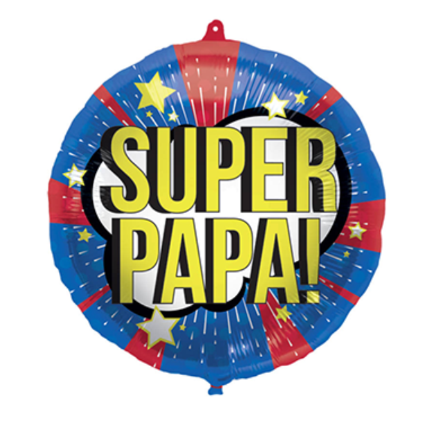 Helium ballon Super Papa 45cm