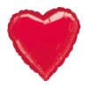 Helium Ballon Hart Rood 45cm