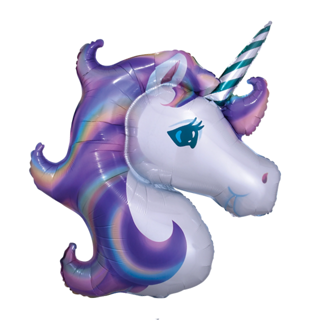 Helium Ballon Pastel Unicorn 70 cm