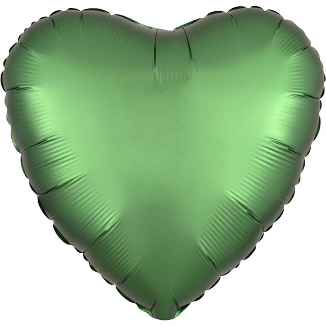 Helium Ballon Hart Groen 45 CM