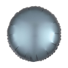 Helium Ballon Rond Steel Blue 45cm