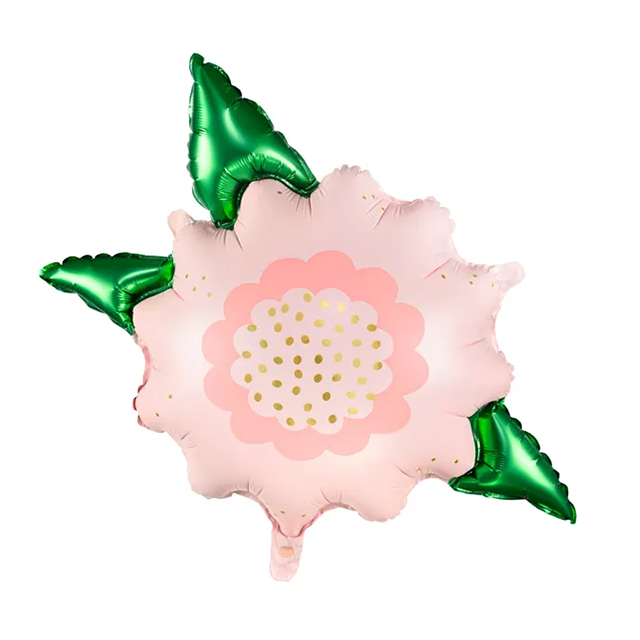 Helium ballon Pink Flower 70 cm