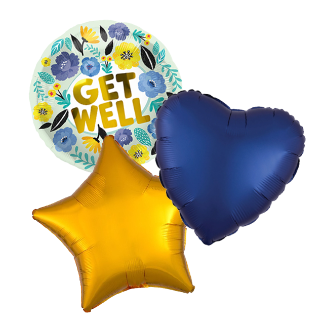 Stel je eigen Beterschap Ballon Boeket samen