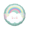 Helium Ballon Cloud & Rainbow 45cm