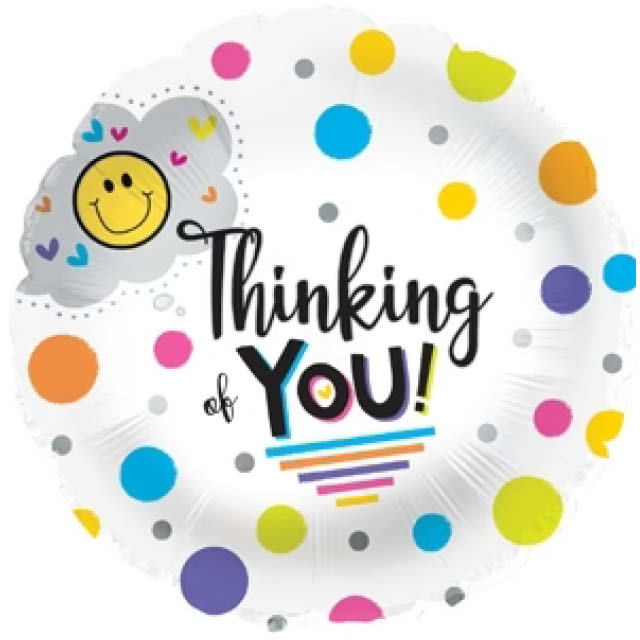 Helium Ballon Thinking of You Thought Cloud 45CM