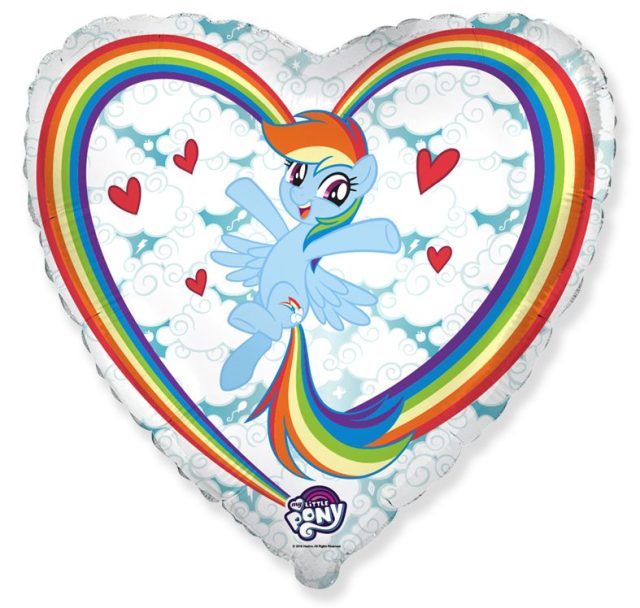 Helium Ballon My Little Pony Clouds 45CM