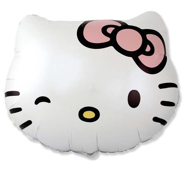 Helium Ballon Hello Kitty Head 70CM