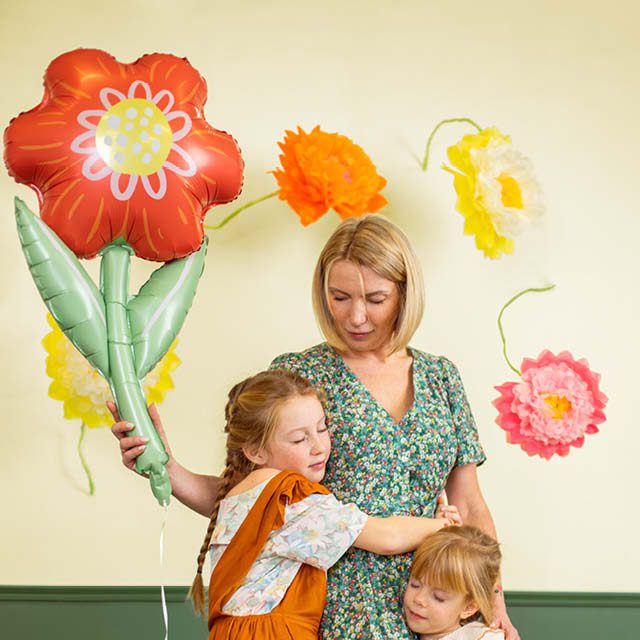 Helium Ballon Jumbo Flower 100 cm - Afbeelding 2