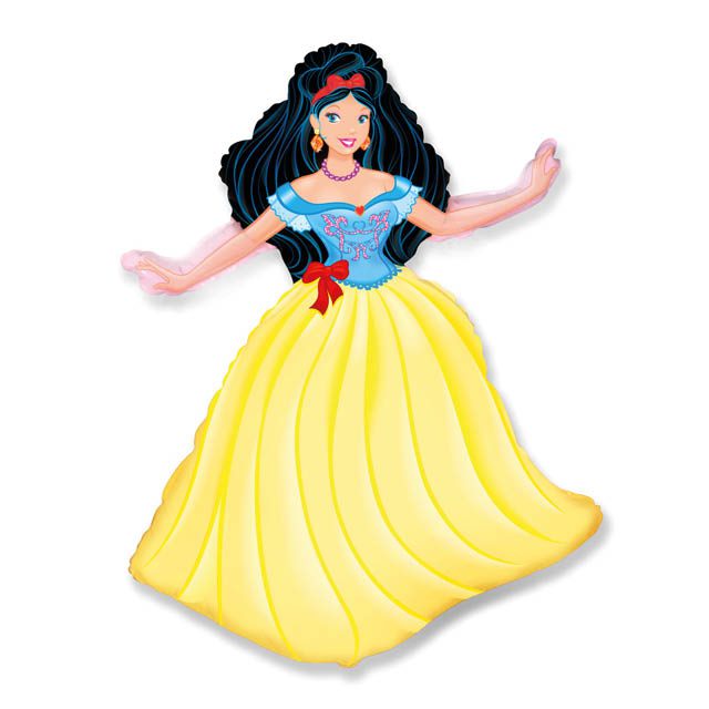 Helium Ballon Sneeuwwitje 70CM