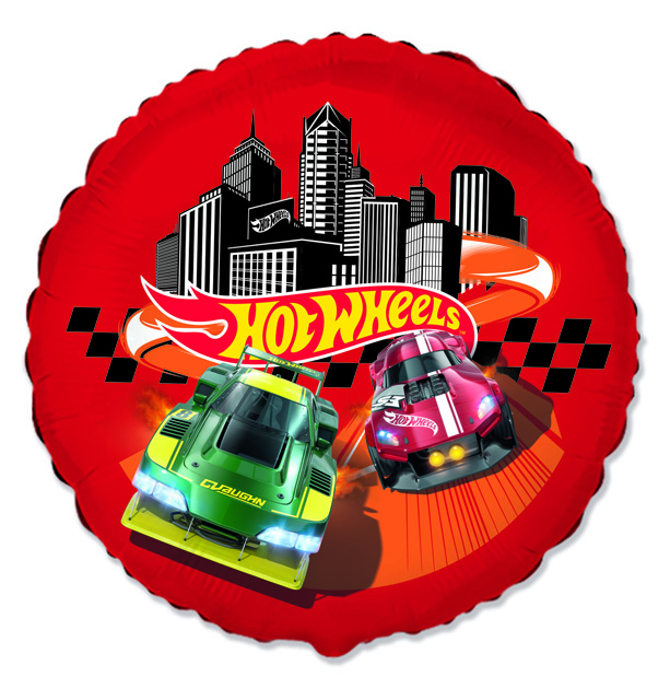 Helium Ballon Hot Wheels 45CM