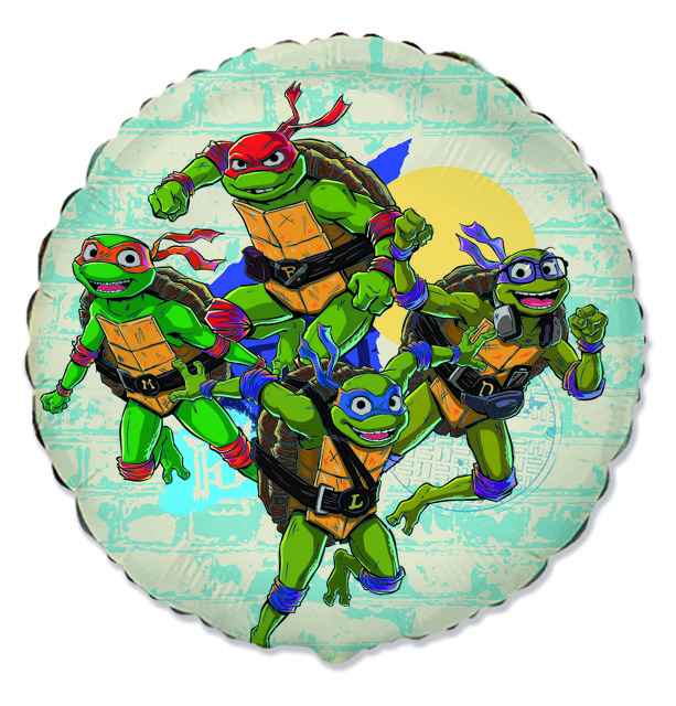 Helium Ballon Ninja Turtles 45CM