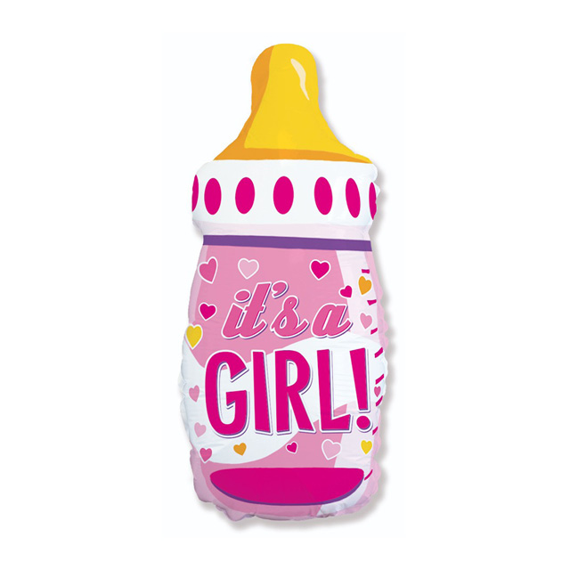 Helium Ballon Bottle Girl 70CM