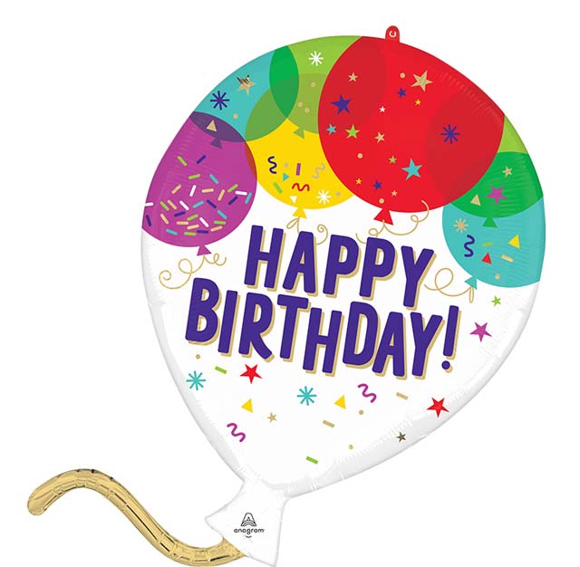 Helium Ballon Birthday Balloon Verjaardag 70 CM