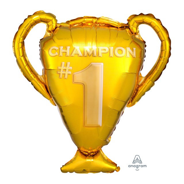 Helium Ballon Gold Trophy 70 CM