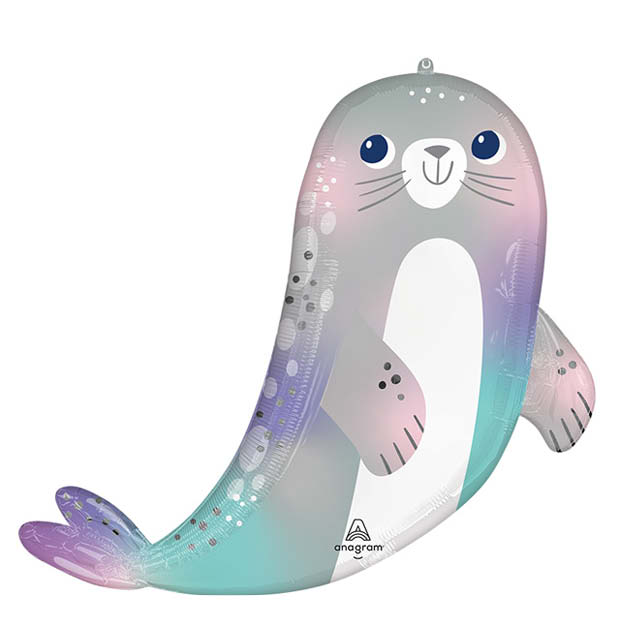 Helium Ballon Under the Sea Seal 70 CM