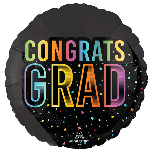 Helium Ballon geslaagd Cosmic Future Grad 45 CM