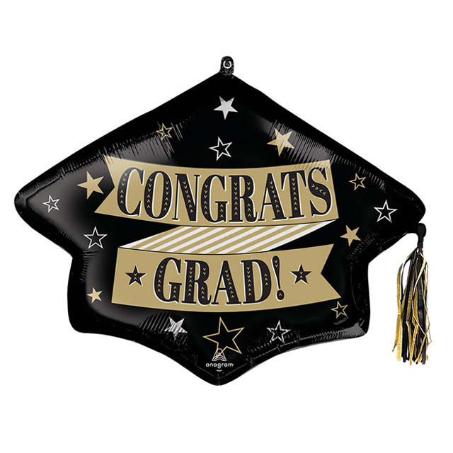 Helium Ballon To The Grad 70 CM - afstudeerhoed