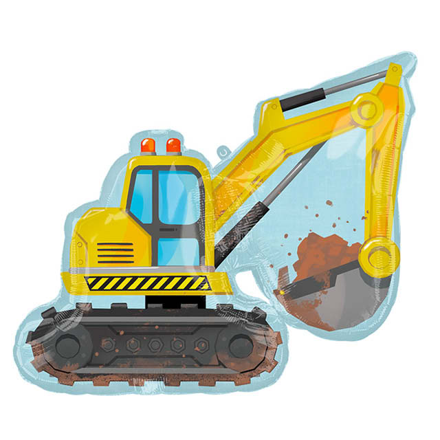 Helium Ballon Construction - graafmachine 70 CM