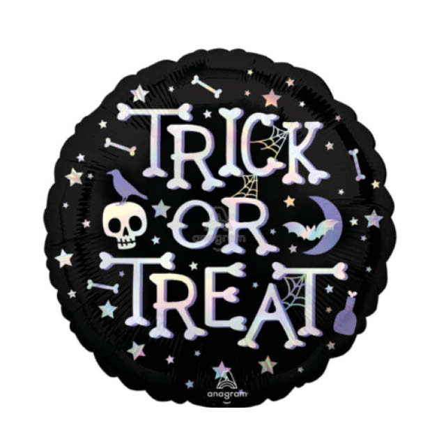 Helium Ballon Trick or Treat 45 CM