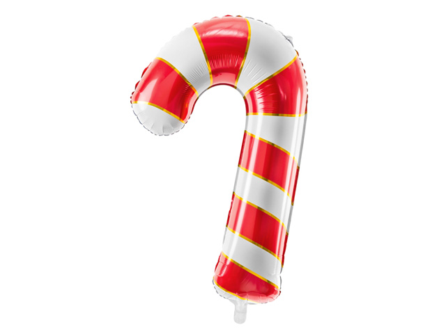Helium Ballon Candy Cane Red 70 CM