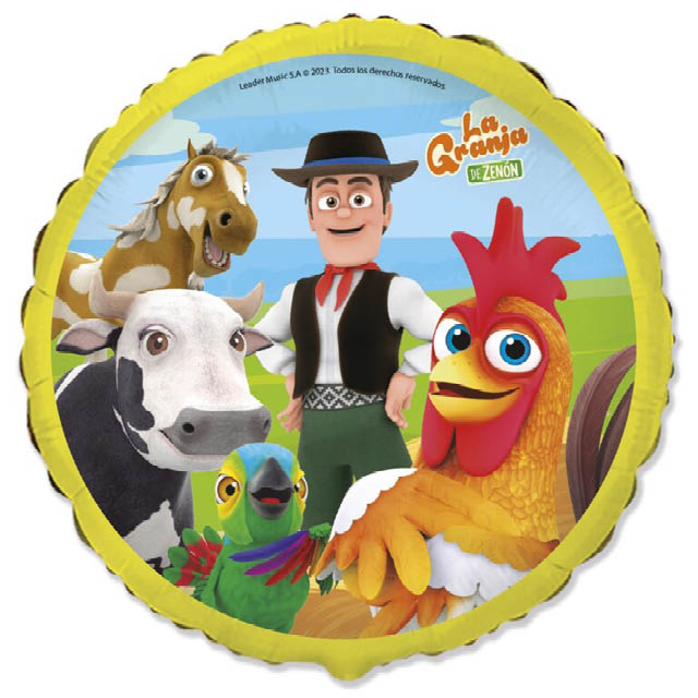Helium Ballon La Granja de Zenón 45 CM