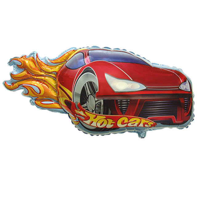 Helium Ballon Hot Car Red 70 CM