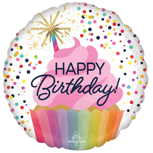 Helium Ballon Confetti Sprinkle Birthday 45 CM