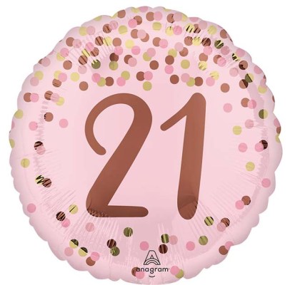 Helium Ballon  Pretty Pink 21 45 CM